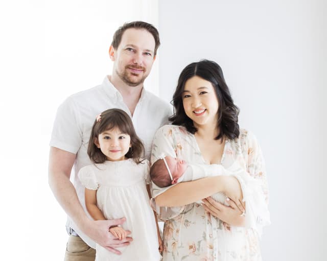 Jason Howie with family